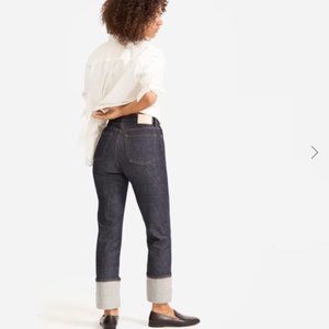 Everlane high-rise straight jean size 30